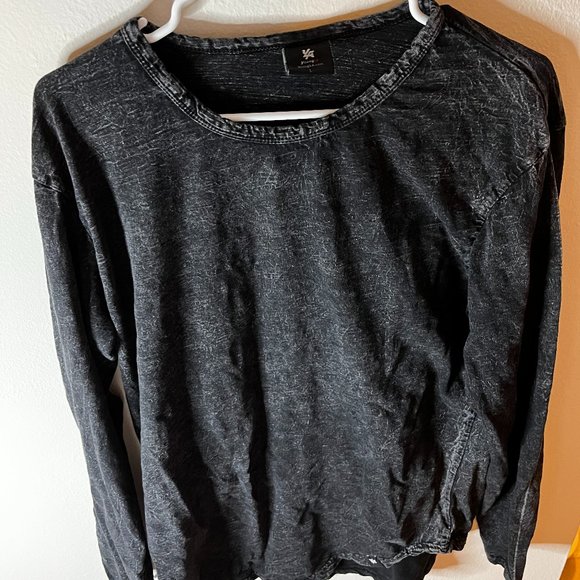 Young La retro long sleeve Acid Washed - Picture 1 of 1